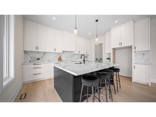 1 West Avenue, Hamilton, ON - Indoor Photo Showing Kitchen With Upgraded Kitchen