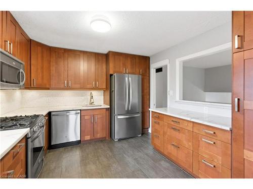 111 Britten Close, Hamilton, ON - Indoor Photo Showing Kitchen With Stainless Steel Kitchen