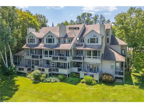 1-131 Grandview Hilltop Drive, Huntsville, ON - Outdoor With Deck Patio Veranda With Facade