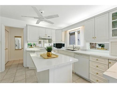 1104 Crofton Way, Burlington, ON - Indoor Photo Showing Kitchen With Double Sink