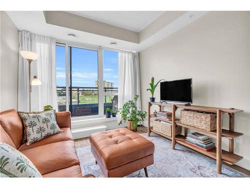 412-155 St. Leger Street, Kitchener, ON - Indoor Photo Showing Living Room