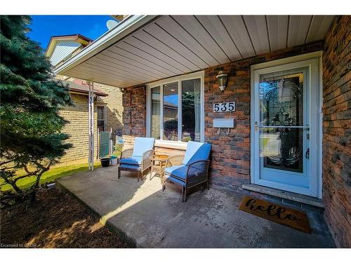 535 Upper Horning Road, Hamilton, ON - Outdoor With Deck Patio Veranda