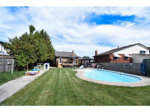 14 Basin Crescent, Hamilton, ON - Outdoor With In Ground Pool
