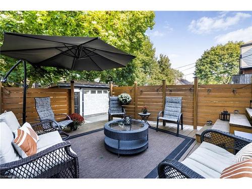 289 Cumberland Avenue, Hamilton, ON - Outdoor With Deck Patio Veranda With Exterior
