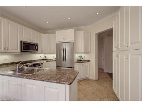 3308 Granite Gate, Burlington, ON - Indoor Photo Showing Kitchen With Double Sink