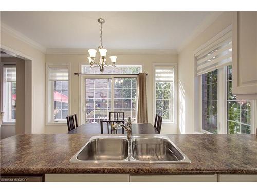 3308 Granite Gate, Burlington, ON - Indoor Photo Showing Kitchen With Double Sink