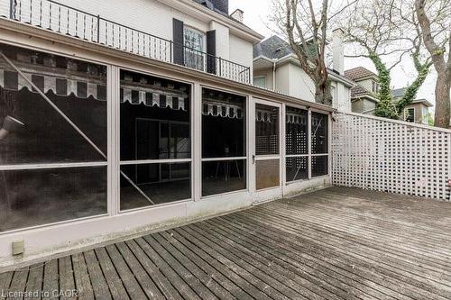 142 Aberdeen Avenue, Hamilton, ON - Outdoor With Deck Patio Veranda