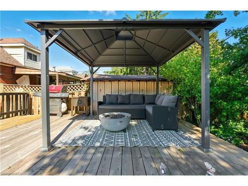 313 Graham Avenue S, Hamilton, ON - Outdoor With Deck Patio Veranda With Exterior