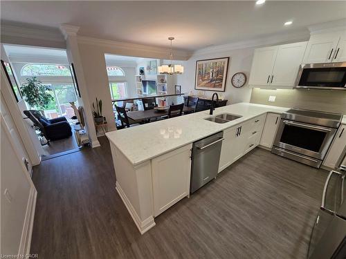 1 Monsignor Henkey Terrace, Hamilton, ON - Indoor Photo Showing Kitchen With Double Sink