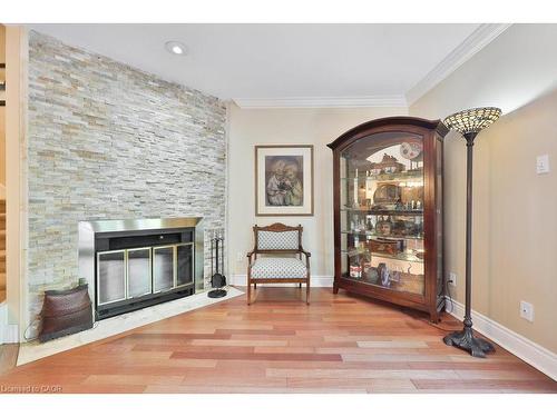 68 Tradewind Drive, Oakville, ON - Indoor With Fireplace