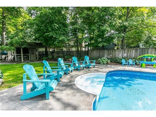 358 Green Acres Drive, Waterloo, ON - Outdoor With In Ground Pool With Backyard