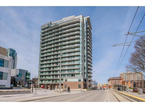 1702-85 Duke Street W, Kitchener, ON - Outdoor With Balcony With Facade