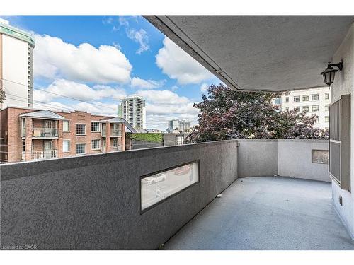 304 (3D)-67 Caroline Street S, Hamilton, ON - Outdoor With Balcony