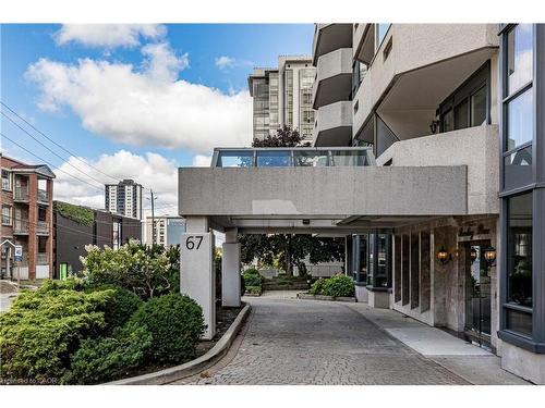 304 (3D)-67 Caroline Street S, Hamilton, ON - Outdoor With Balcony