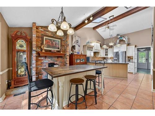 5590 Blind Line, Burlington, ON - Indoor With Fireplace