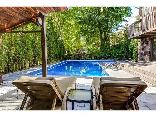 9 Foresthill Crescent, Fonthill, ON - Outdoor With In Ground Pool With Deck Patio Veranda