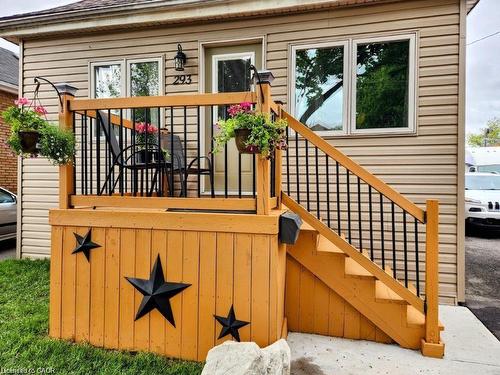293 Fairfield Avenue, Hamilton, ON - Outdoor With Deck Patio Veranda With Exterior