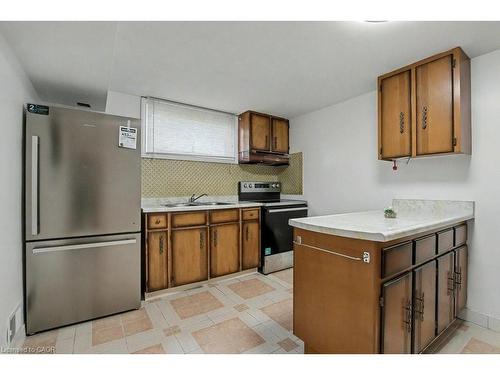 40 Tara Court, Hamilton, ON - Indoor Photo Showing Kitchen With Double Sink