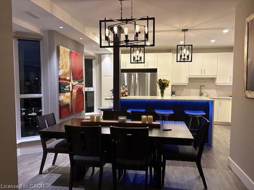 17C-67 Caroline Street S, Hamilton, ON - Indoor Photo Showing Dining Room