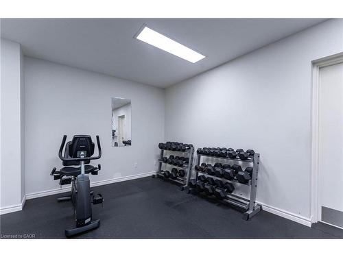 17C-67 Caroline Street S, Hamilton, ON - Indoor Photo Showing Gym Room