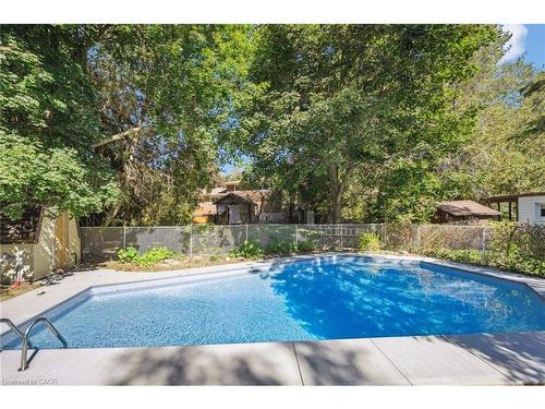 544 Glen Manor Boulevard, Waterloo, ON - Outdoor With In Ground Pool With Backyard