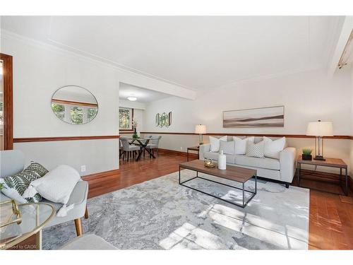 544 Glen Manor Boulevard, Waterloo, ON - Indoor Photo Showing Living Room
