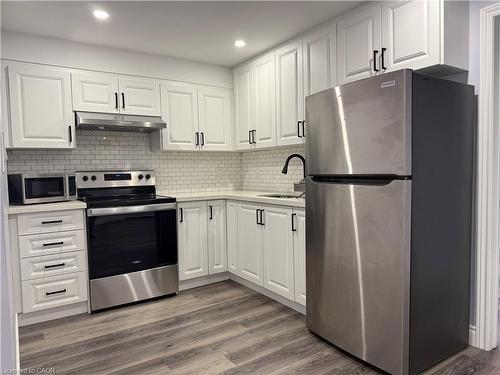 Basement-222 Doon Mills Drive, Kitchener, ON - Indoor Photo Showing Kitchen With Stainless Steel Kitchen