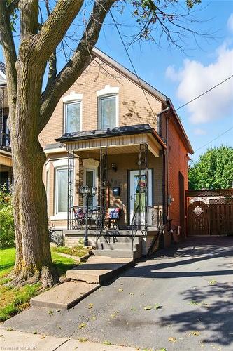487 Catharine Street N, Hamilton, ON - Outdoor With Deck Patio Veranda