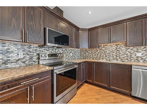 88 Wood Street E, Hamilton, ON - Indoor Photo Showing Kitchen With Stainless Steel Kitchen With Double Sink With Upgraded Kitchen