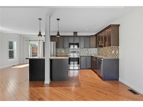 88 Wood Street E, Hamilton, ON - Indoor Photo Showing Kitchen With Stainless Steel Kitchen With Upgraded Kitchen