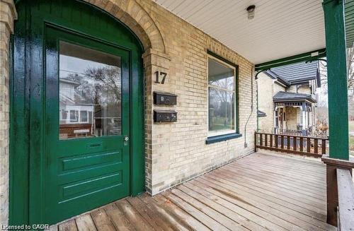 17 Hilda Place, Kitchener, ON - Outdoor With Deck Patio Veranda With Exterior