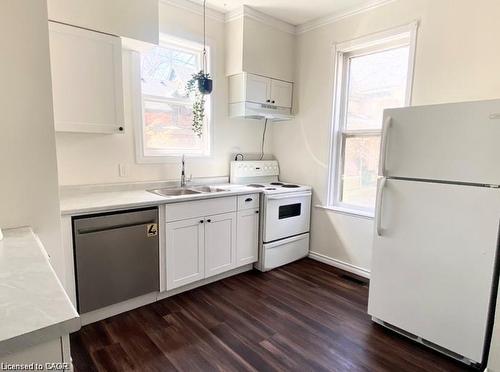 17 Hilda Place, Kitchener, ON - Indoor Photo Showing Kitchen With Double Sink