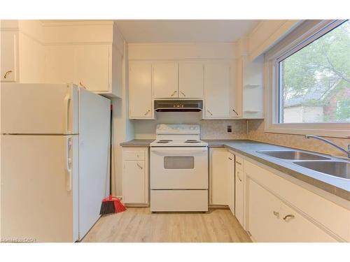 50 Gordon Avenue, Kitchener, ON - Indoor Photo Showing Kitchen With Double Sink