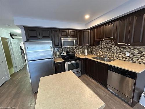 79-20 Mcconkey Crescent, Brantford, ON - Indoor Photo Showing Kitchen With Stainless Steel Kitchen With Double Sink With Upgraded Kitchen