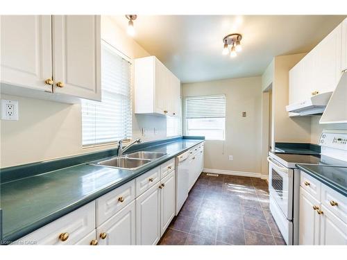 699 Rymal Road W, Hamilton, ON - Indoor Photo Showing Kitchen With Double Sink