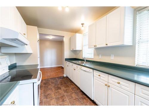 699 Rymal Road W, Hamilton, ON - Indoor Photo Showing Kitchen With Double Sink