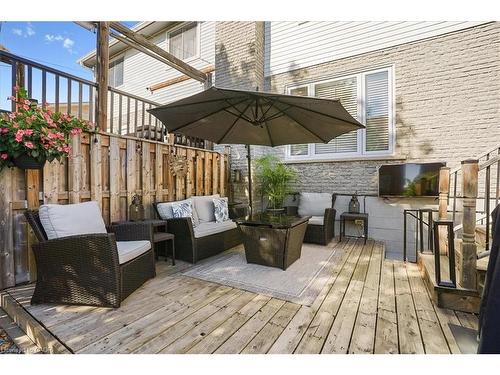 307 Highridge Avenue, Hamilton, ON - Outdoor With Deck Patio Veranda With Exterior