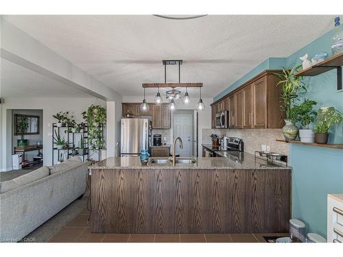 1384 Caen Avenue, Woodstock, ON - Indoor Photo Showing Kitchen With Double Sink