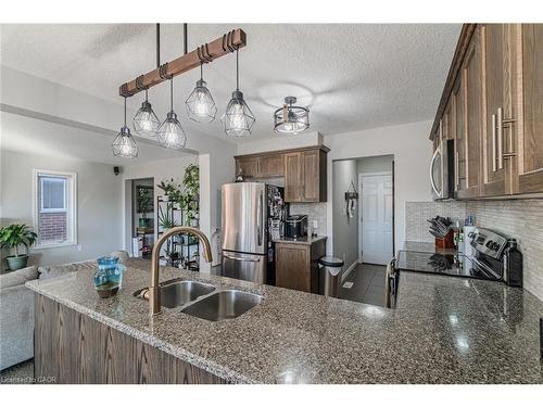 1384 Caen Avenue, Woodstock, ON - Indoor Photo Showing Kitchen With Double Sink With Upgraded Kitchen