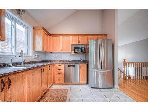 503 Hidden Creek Drive, Kitchener, ON - Indoor Photo Showing Kitchen With Double Sink