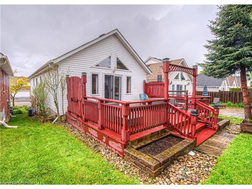 503 Hidden Creek Drive, Kitchener, ON - Outdoor With Deck Patio Veranda