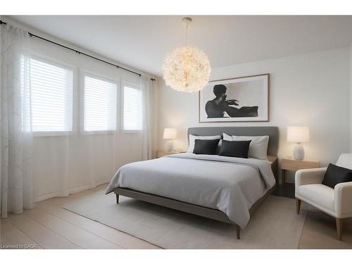 491 Pettit Trail, Milton, ON - Indoor Photo Showing Bedroom