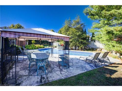 592 Manorwood Court, Waterloo, ON - Outdoor With In Ground Pool