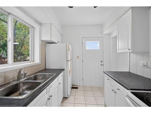 509 Colborne Street, Brantford, ON - Indoor Photo Showing Kitchen With Double Sink