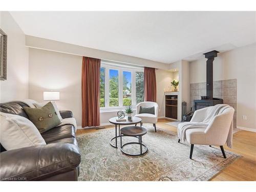 47 Argyle Drive, Guelph, ON - Indoor Photo Showing Living Room With Fireplace