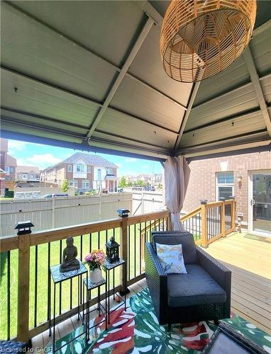 3098 Michelangelo Road, Burlington, ON -  With Deck Patio Veranda With Exterior