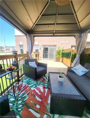 3098 Michelangelo Road, Burlington, ON - Outdoor With Deck Patio Veranda With Exterior