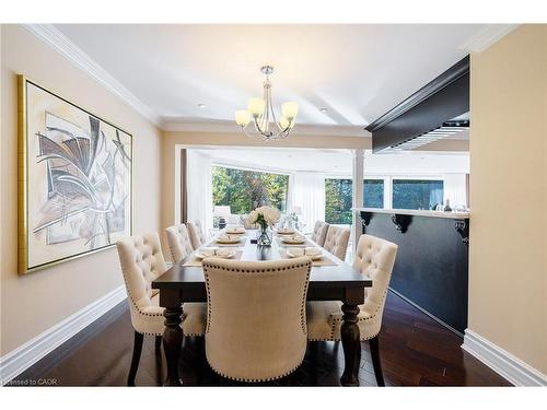 3278 Credit Heights Drive, Mississauga, ON - Indoor Photo Showing Dining Room