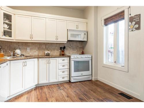 30 Sunset Avenue, Hamilton, ON - Indoor Photo Showing Kitchen With Double Sink
