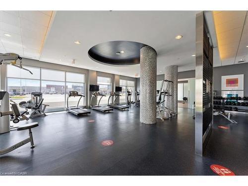 1603-55 Speers Road, Oakville, ON - Indoor Photo Showing Gym Room